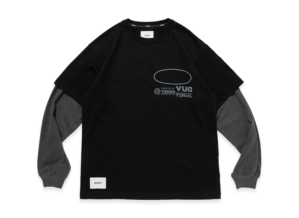 WTAPS Sldr / LS / Cotton "Black"