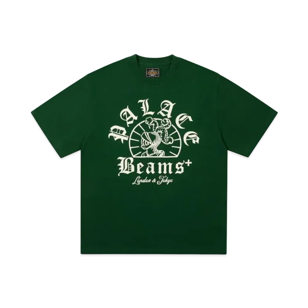 PALACE x BEAMS Plus Graphic T-Shirt "Green"