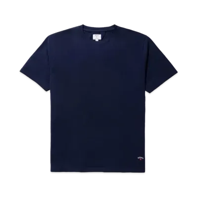 Noah Classic Recycled Cotton Tee "Navy"