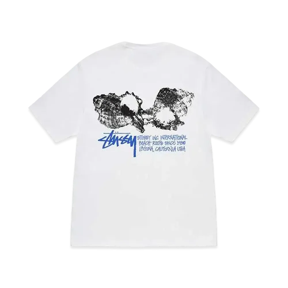 Stussy Shells Tee "White"