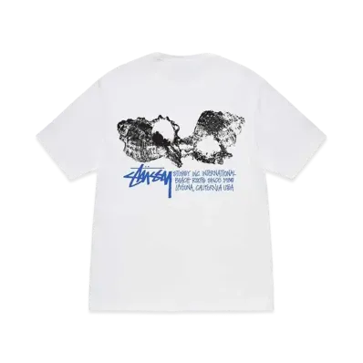 Stussy Shells Tee "White"