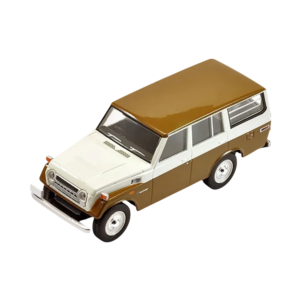 TOMYTEC "TOMICA LIMITED VINTAGE" 1/64 LV-104a Toyota Land Cruiser Fj56V Type (Brown)