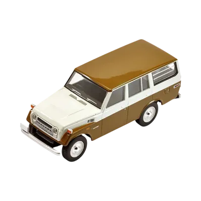 TOMYTEC "TOMICA LIMITED VINTAGE" 1/64 LV-104a Toyota Land Cruiser Fj56V Type (Brown)