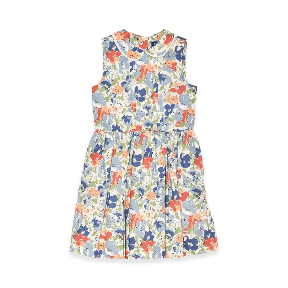 Polo Ralph Lauren Floral Cotton Dress Kids "Floral"