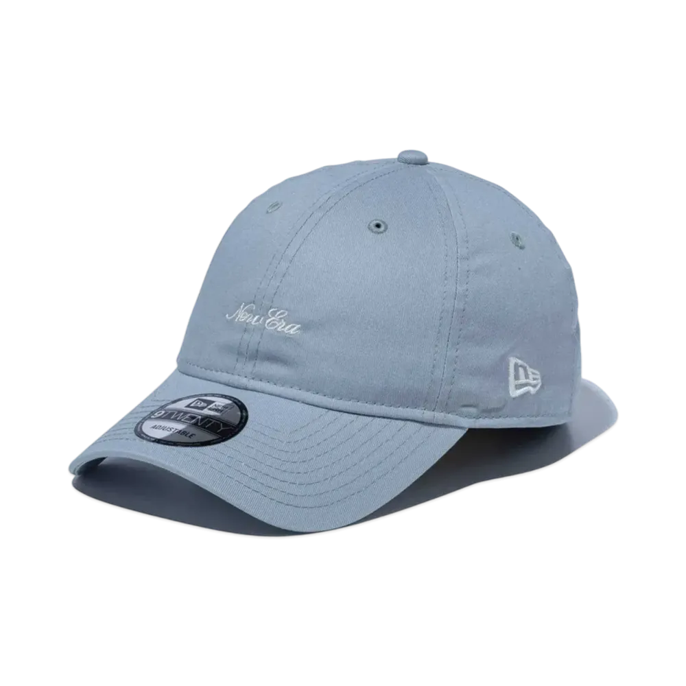 NEW ERA 9Twenty Color Variation Script Logo "Snow Gray"