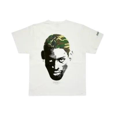SAPEur Youth Archive Series Camo Head S/S Tee "White"
