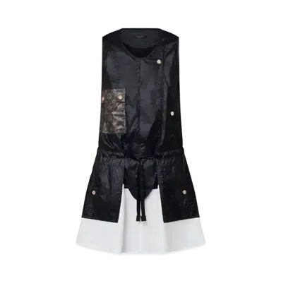 Louis Vuitton Sporty Color Blocked Dress "Noir"