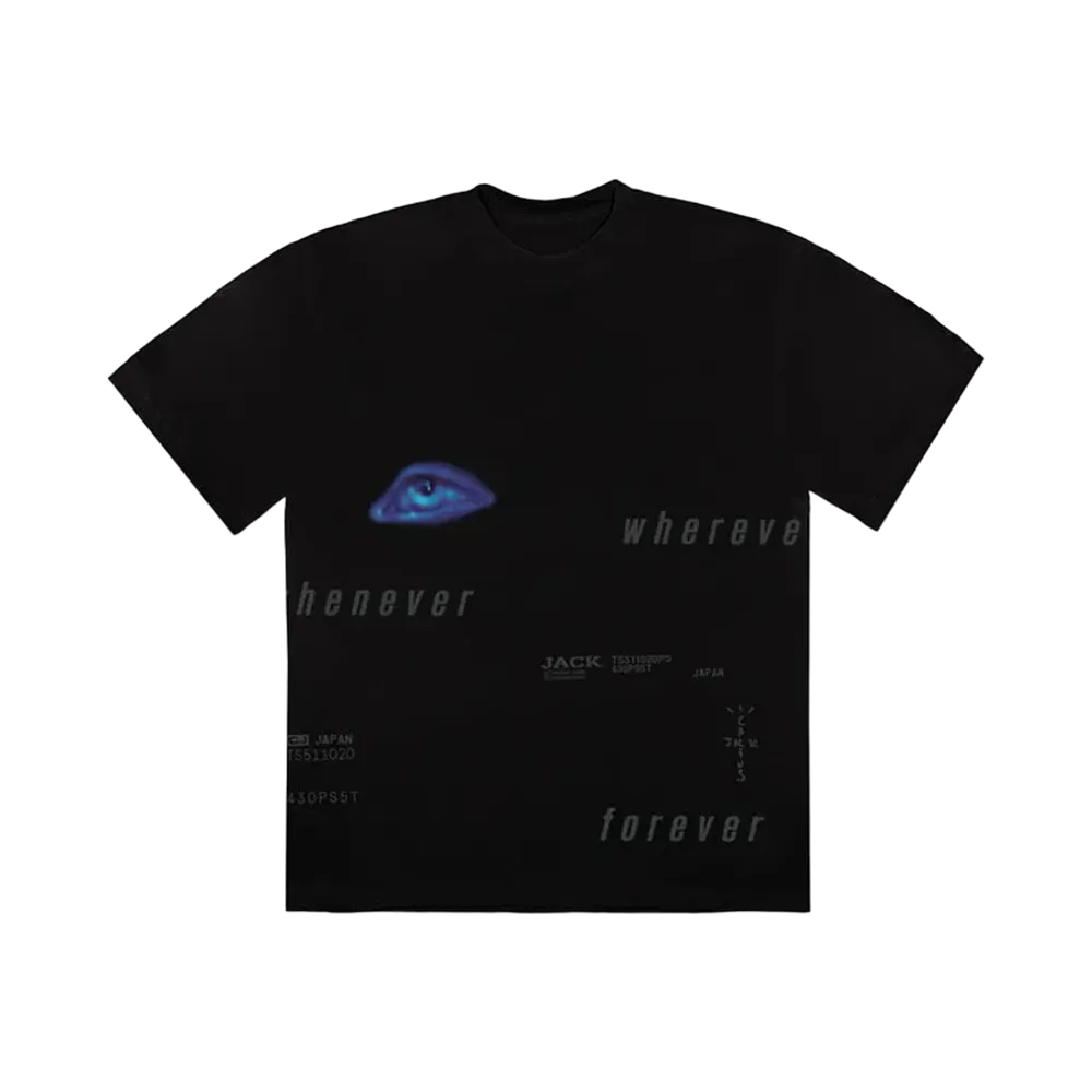 Travis Scott Cactus Jack Digital Eye II T-Shirt "Black"