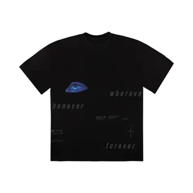 Travis Scott Cactus Jack Digital Eye II T-Shirt "Black"