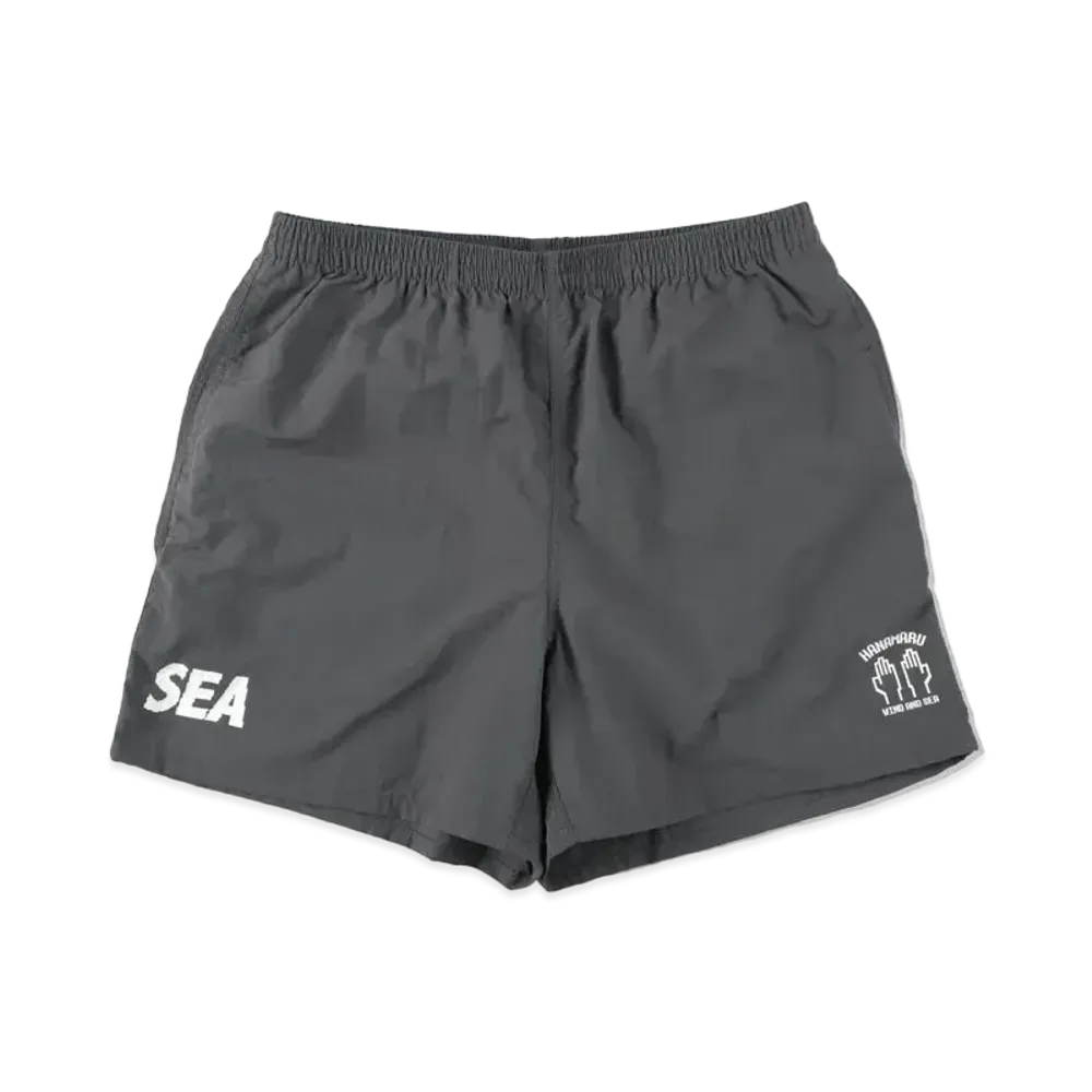 WIND AND SEA x HNMR Nylon Shorts "Gray"