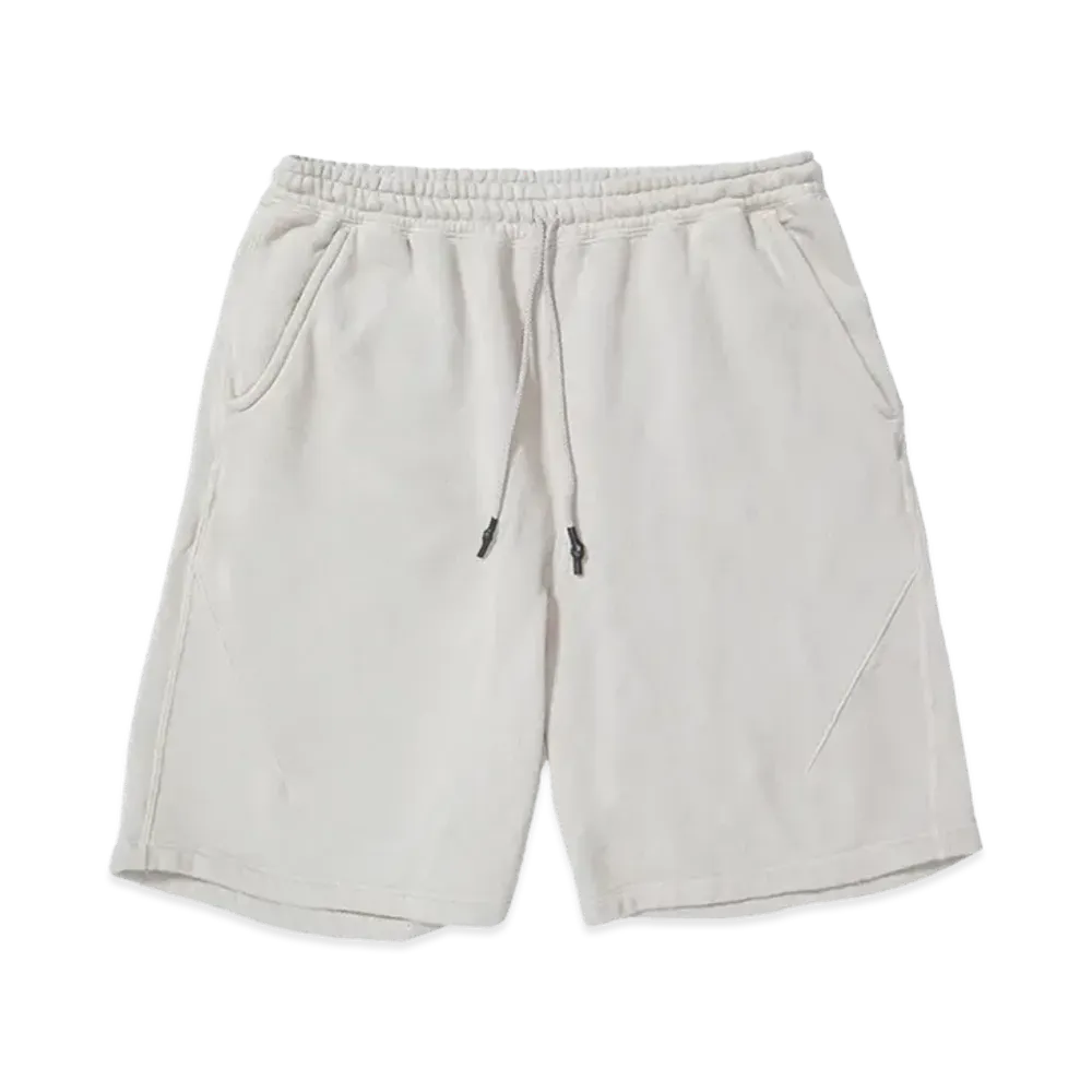 nonnative HIKER EASY SHORTS COTTON SWEAT OVERDYED "IVORY"