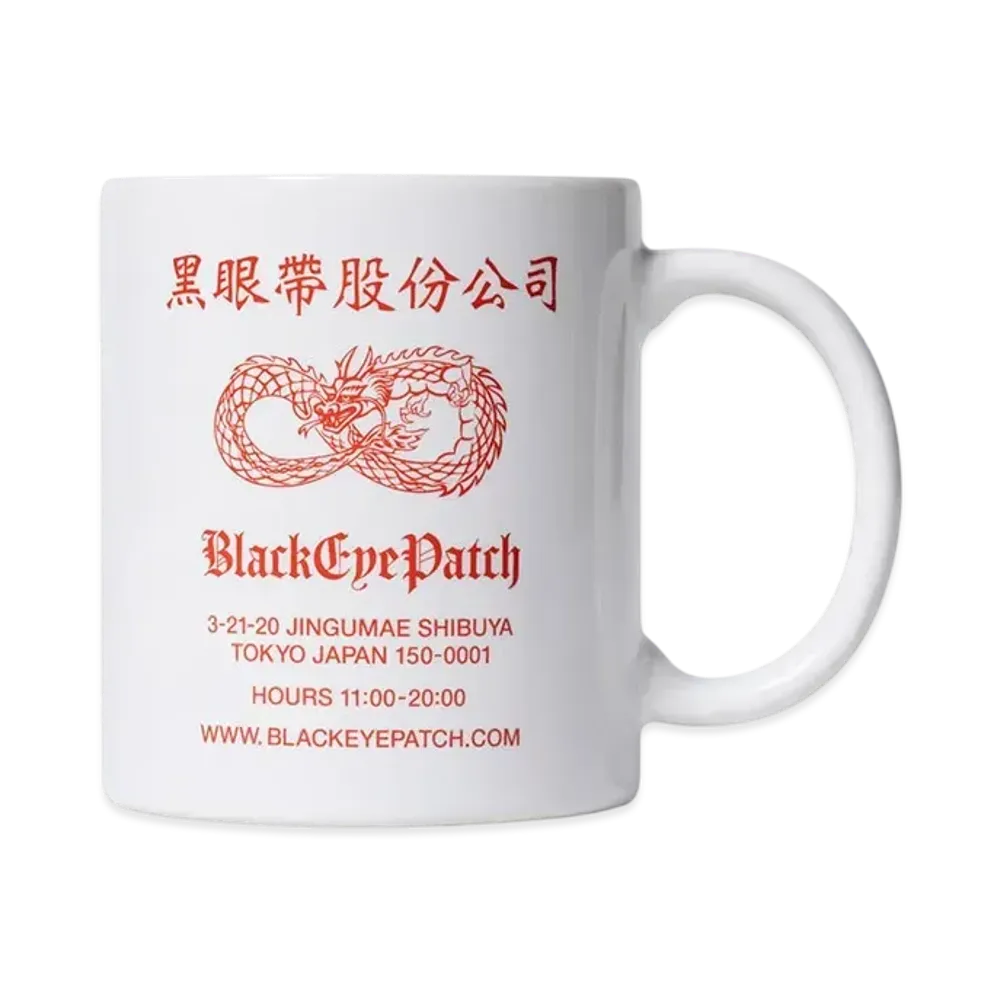BlackEyePatch Chinatown Store Mug "White"