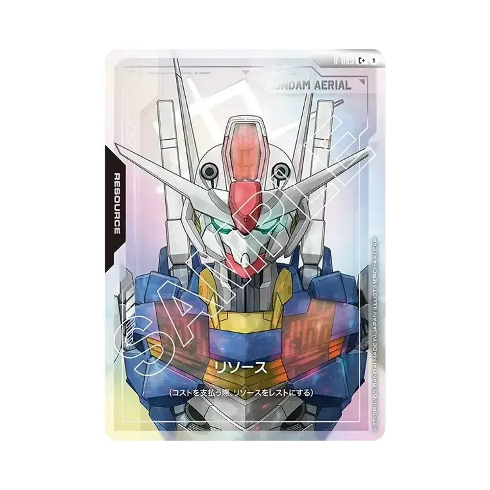 Resource (Gundam Aerial) C+ [R-009](Booster Packs "Newtype Rising")