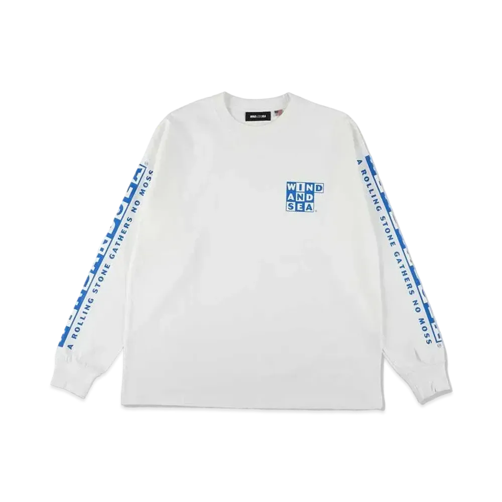 WIND AND SEA Choco L/S Tee "White"