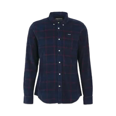 Barbour Southfield Check Shirt "Navy"