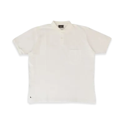 STABRIDGE x Lo Life Pique Big Polo Shirts "White"
