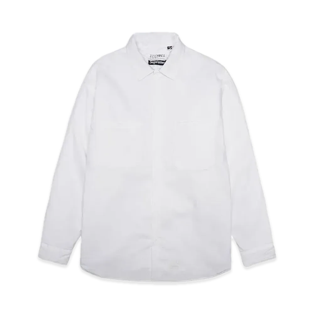 Supreme x MM6 Maison Margiela Padded Shirt "White"