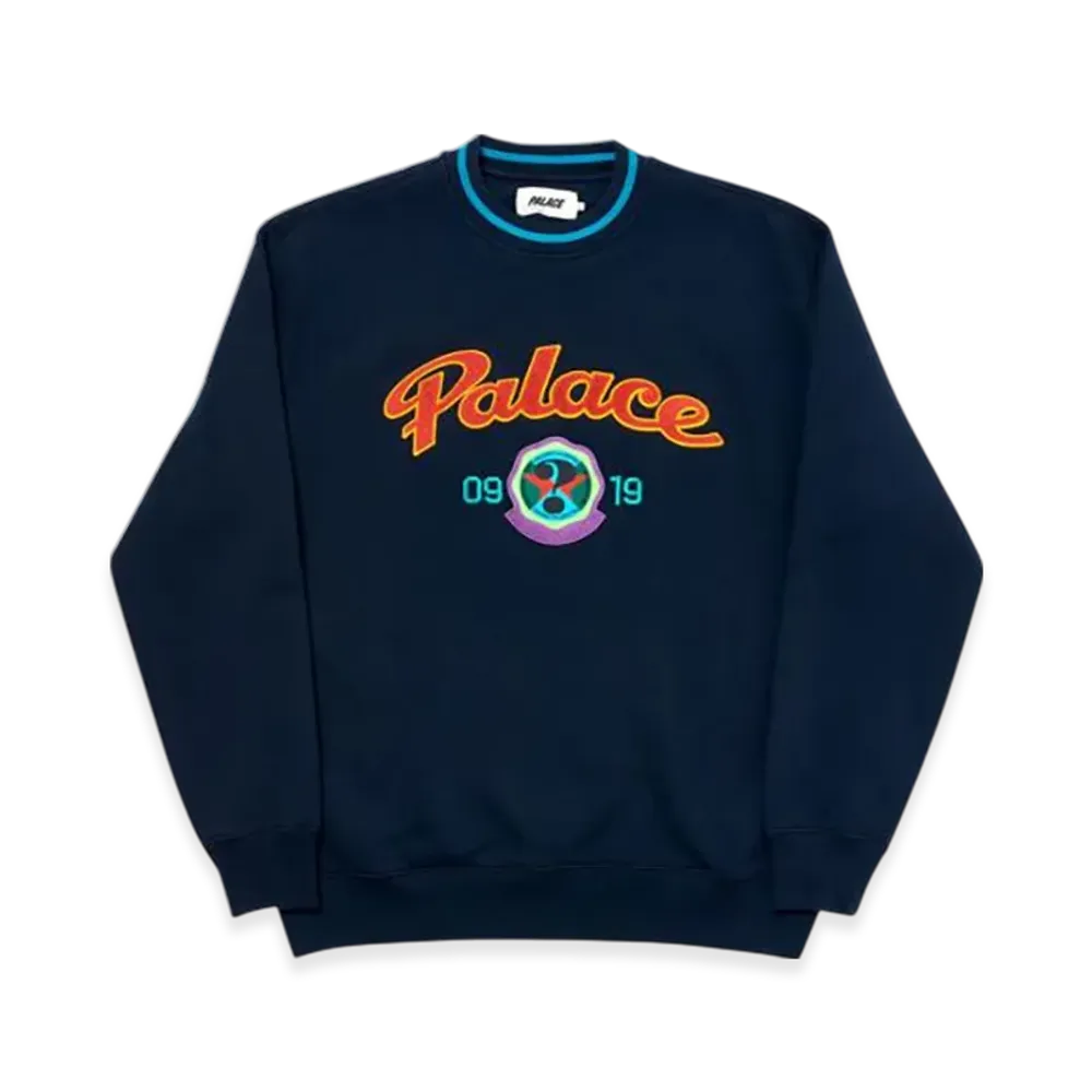 PALACE Hi-Sport Crew "Navy"