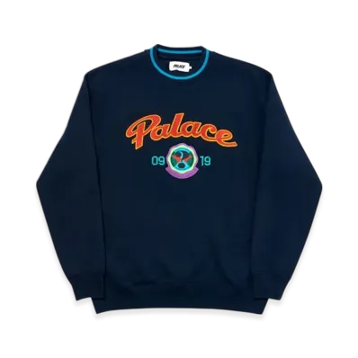 PALACE Hi-Sport Crew "Navy"