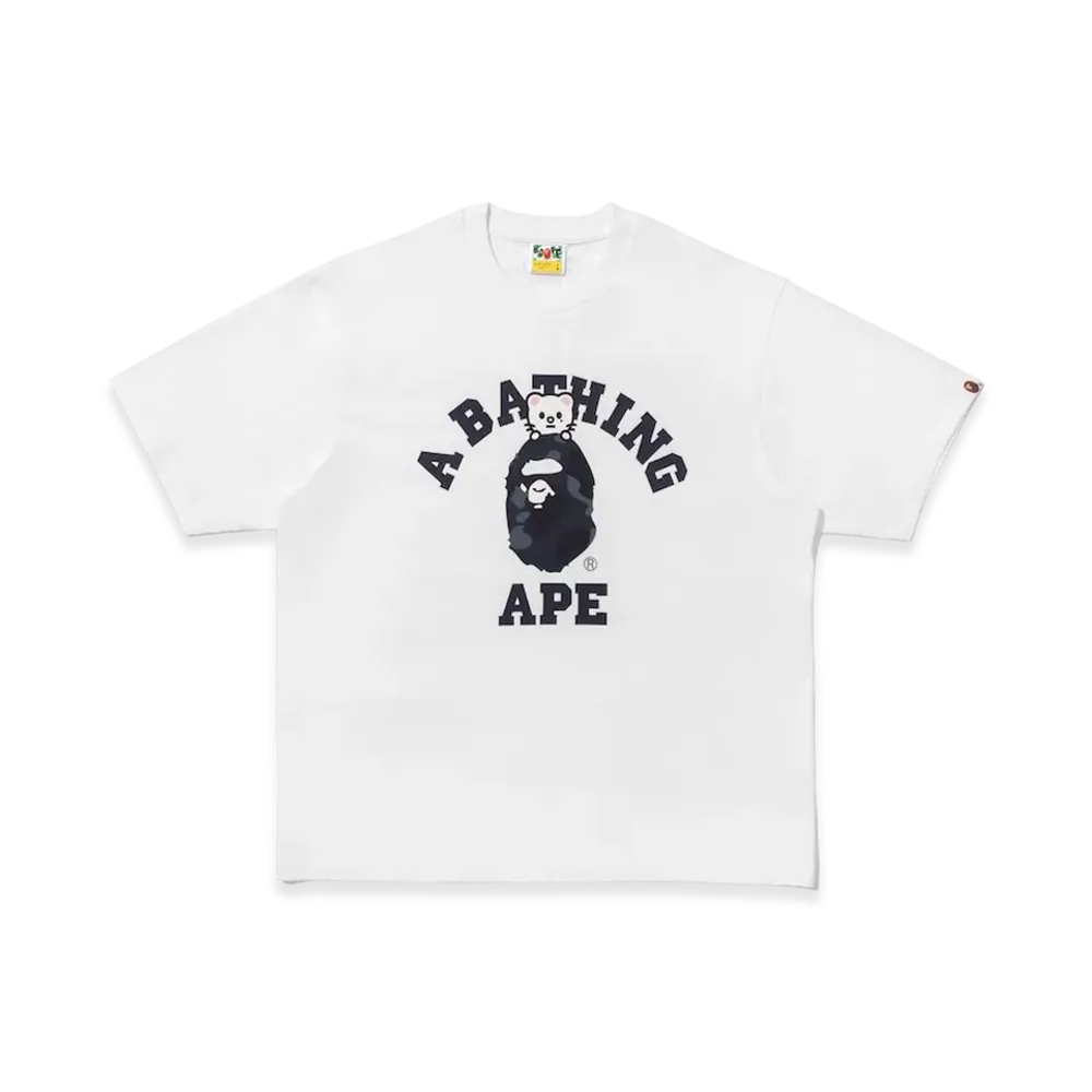 A BATHING APE x Stray Kids College Tee Hyunjin "White"