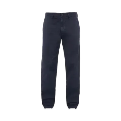 Stone Island 315L1 STRETCH BROKEN TWILL COTTON_'OLD' EFFECT_REGULAR FIT "Ink Blue"