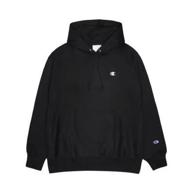 Champion Reverse Weave Pullover Hoodie "Black"