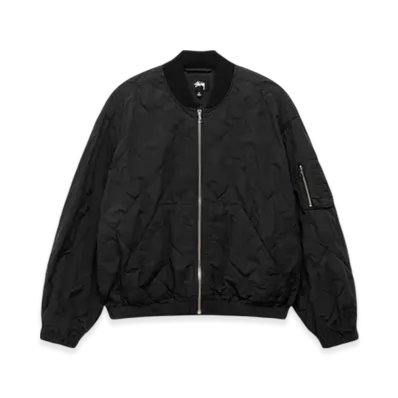 Stussy Lightweight Cotton Bomber "Black"