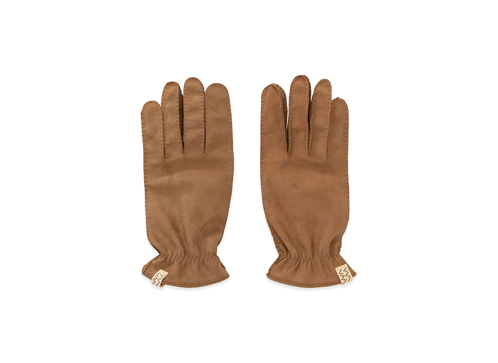 visvim Leather Gloves "LT.Brown"