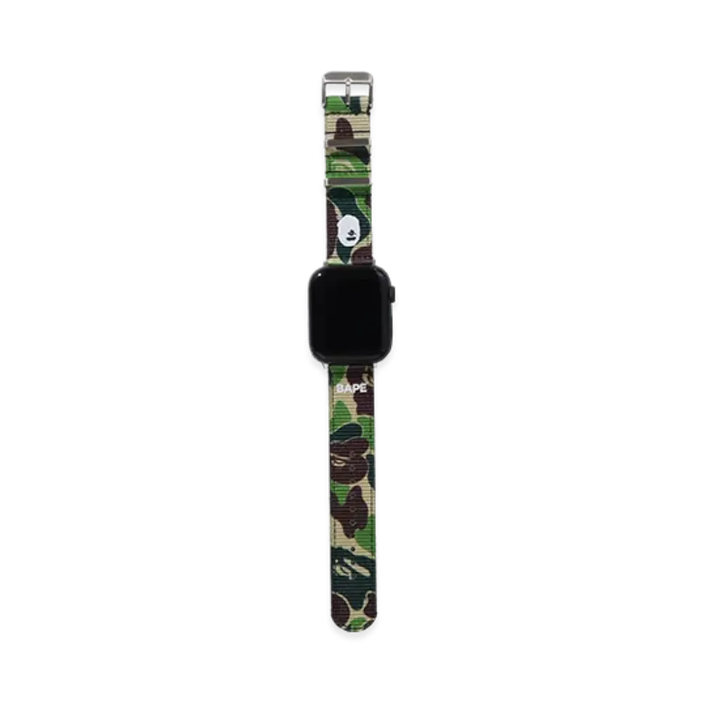 A BATHING APE Nato Band M Mobile "Green"