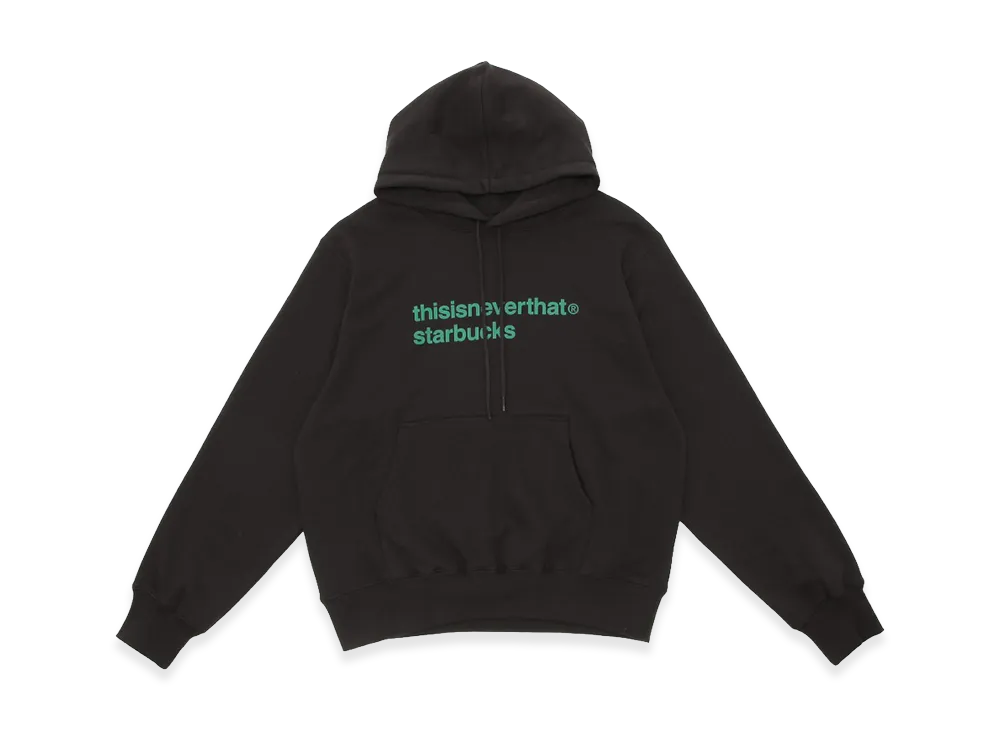 STARBUCKS x thisisneverthat Hoodie "Off Black"