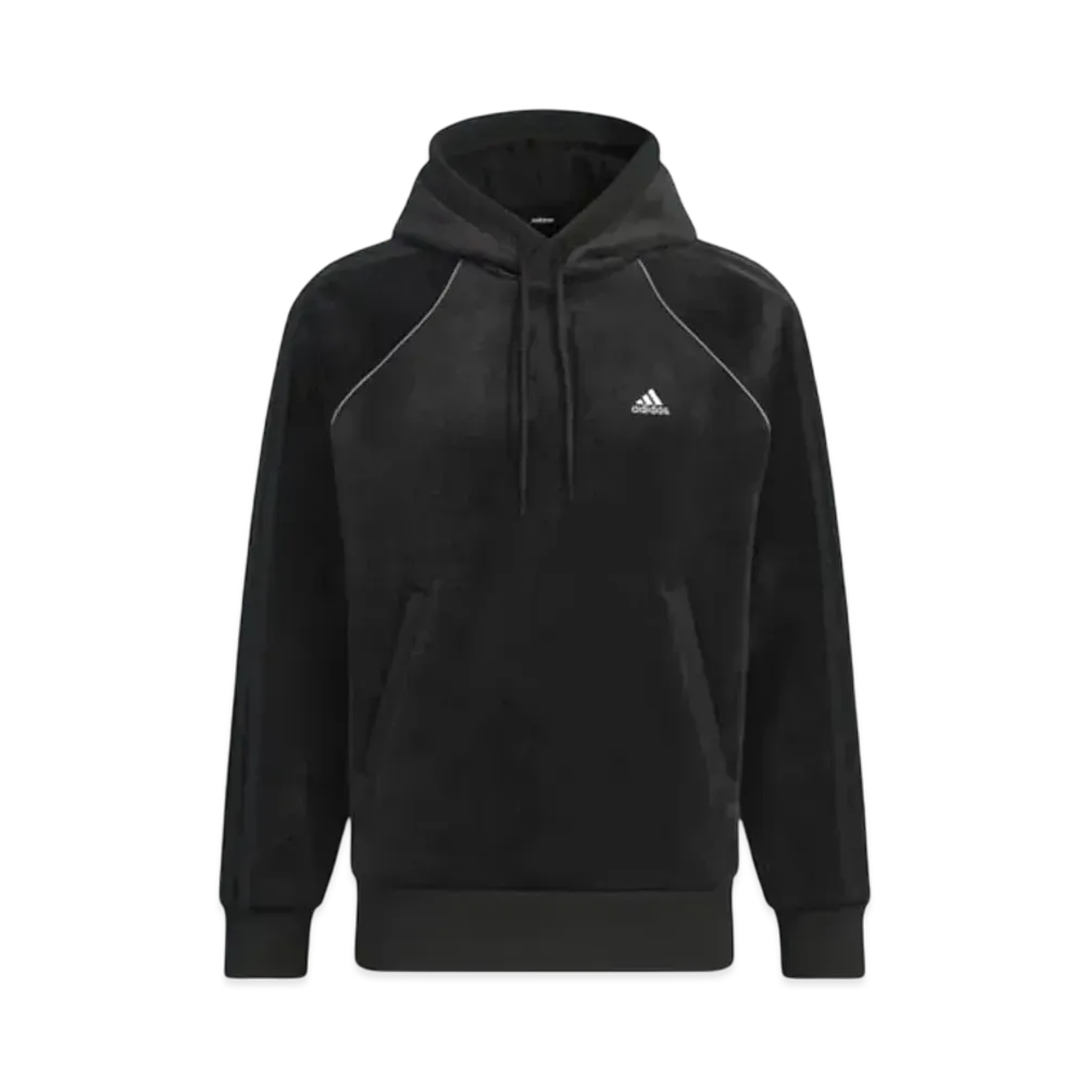 adidas BYD3S Loose Fit Velor Pullover Parka (Gender Neutral) "Black"