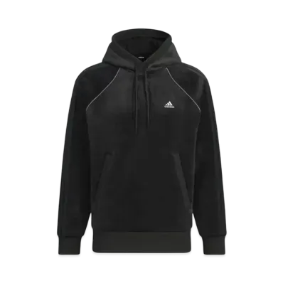 adidas BYD3S Loose Fit Velor Pullover Parka (Gender Neutral) "Black"