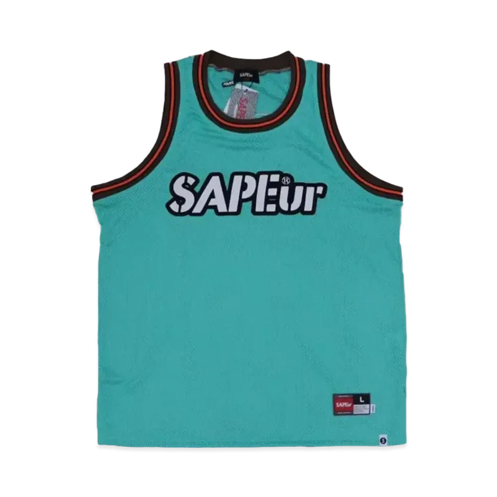 SAPEur Basket Tank Top "Mint Green"