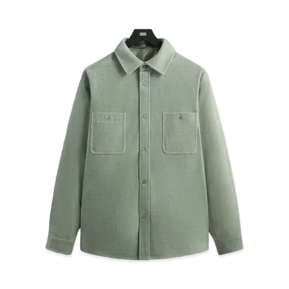 Kith Chenille Apollo Shirt "Mint"