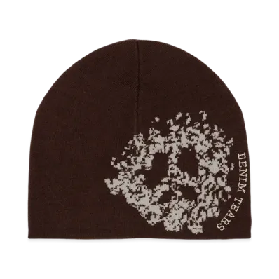 DENIM TEARS Denim University Beanie "Brown"