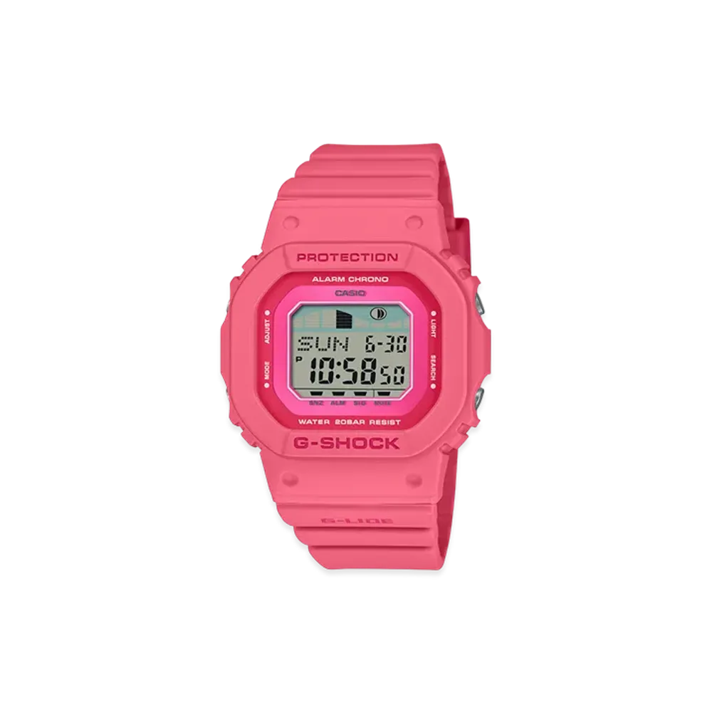 Casio G-Shock G-Lide L Watch With Tide Graph "Hot Pink"