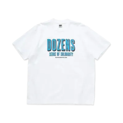 RATS Dozens Tee "White Blue"