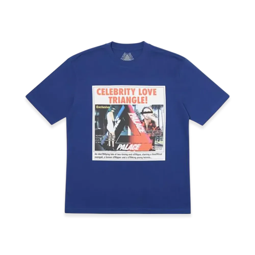 PALACE Love Triangle T-Shirt "Blue"