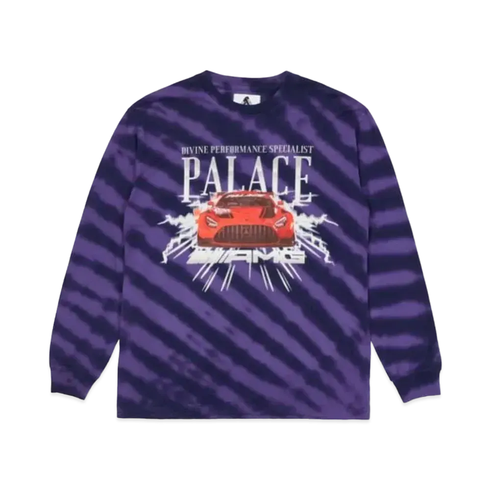 PALACE AMG LS T-Shirt "Purple"