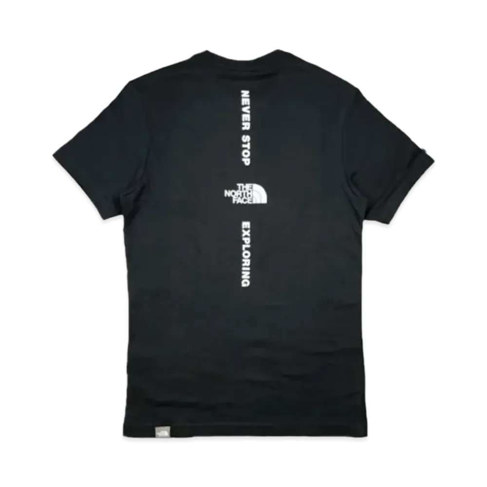 ザノースフェイス バーチカル NSE Tシャツ "ブラック"