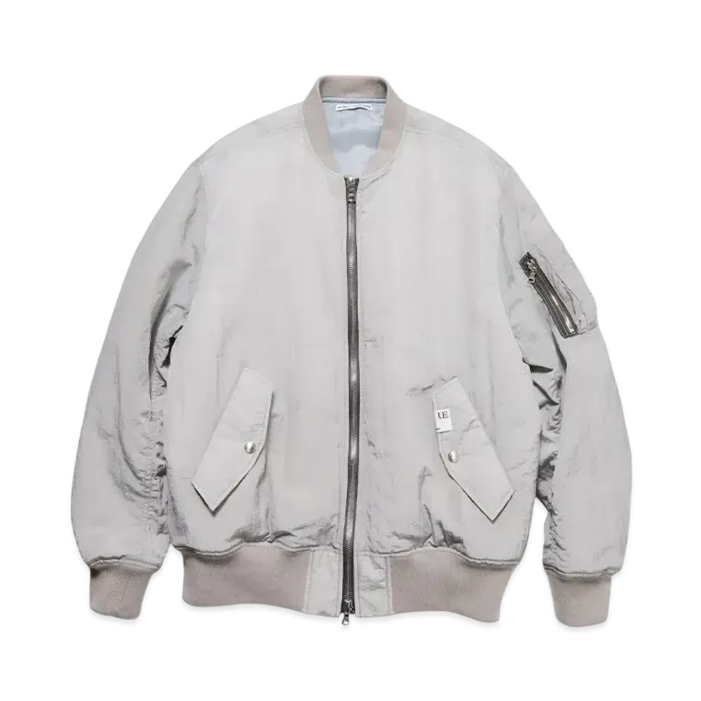 uniform experiment Crystal Nylon Flight Jacket "Gray"