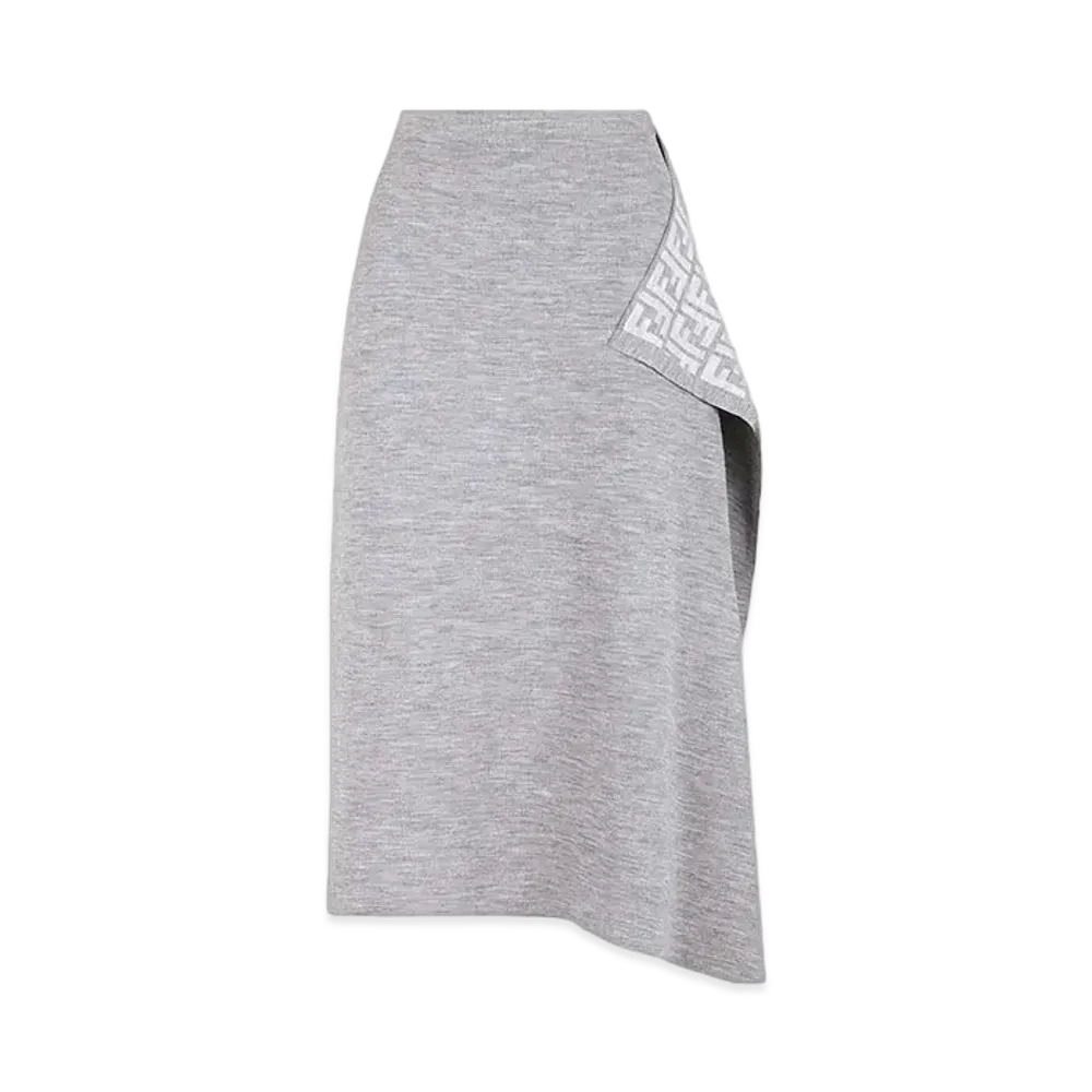 FENDI Skirt Wool "Grey"
