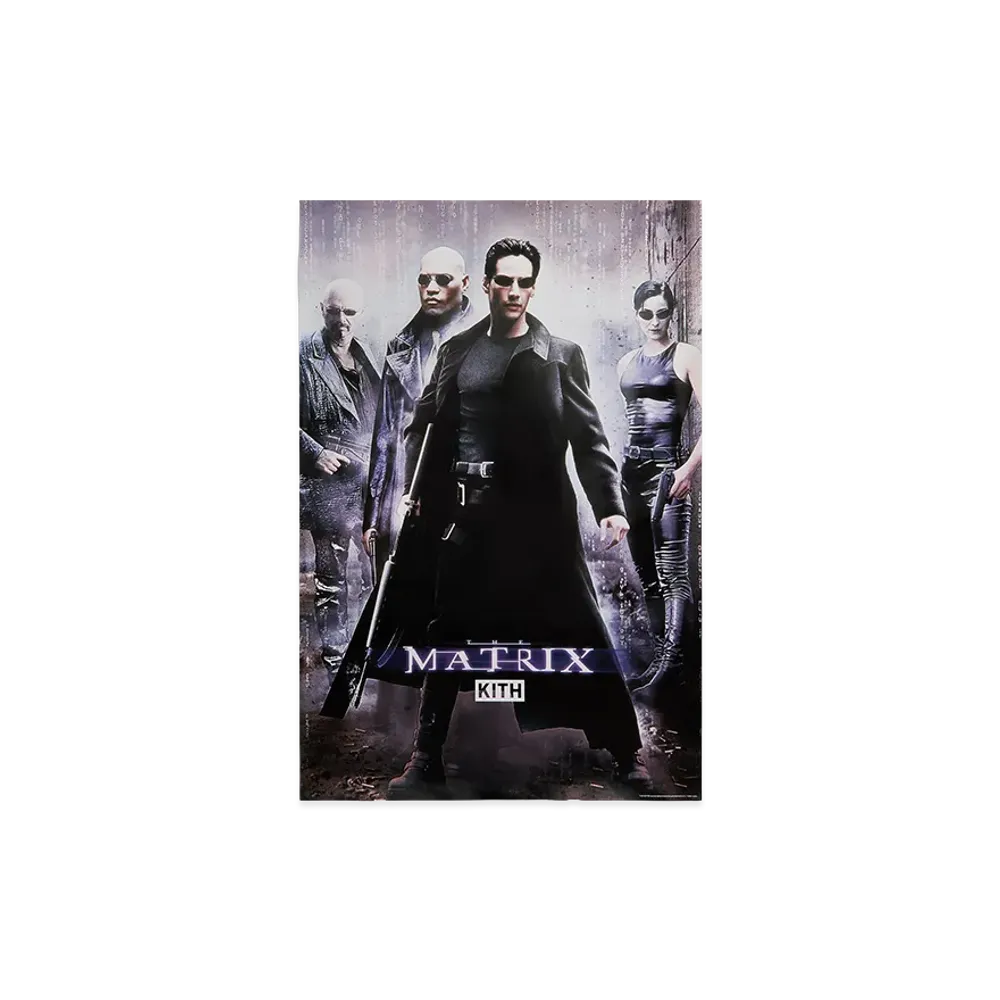 Kith x The Matrix Movie Poster "Multi"