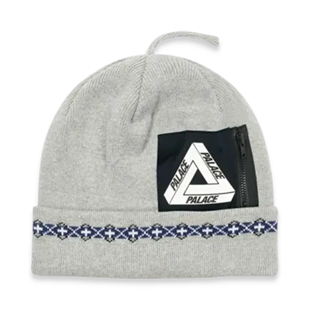 PALACE Pocket Beanie "Grey Marl"