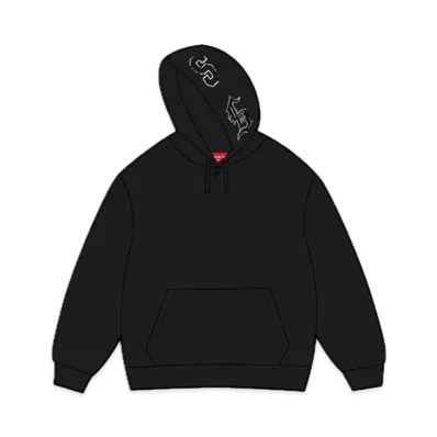 Supreme Multi S Logo Hooded Sweatshirt "Black"