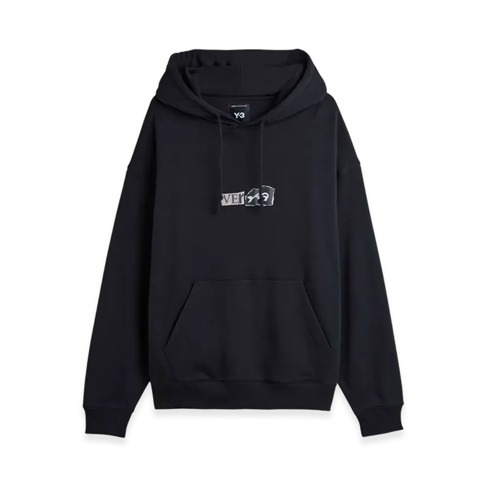 Y-3 Brushed Terry GFX Hoodie "Black"