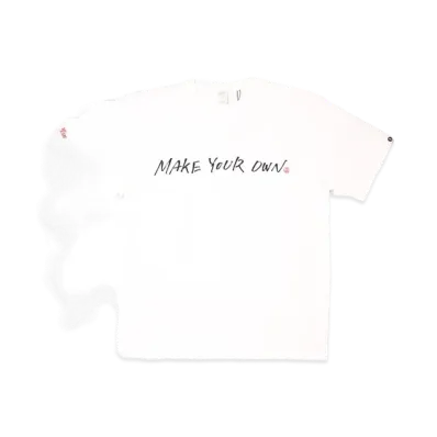 SAPEur x MASATOSHI HAMADA Kids Handwritten Logo S/S Tee "White"