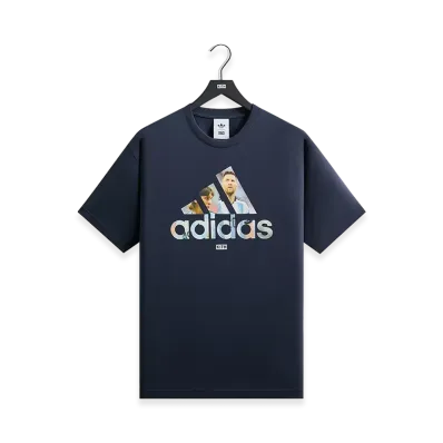 Kith x Lionel Messi x adidas Football Graphic Tee "Night Navy"