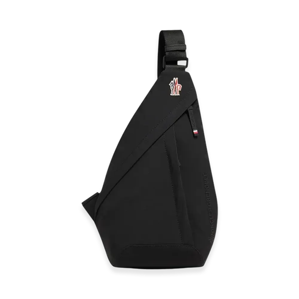 MONCLER Water-Repellent Crossbody Bag "Black"