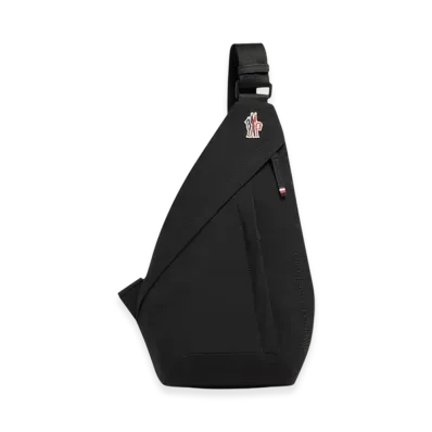 MONCLER Water-Repellent Crossbody Bag "Black"